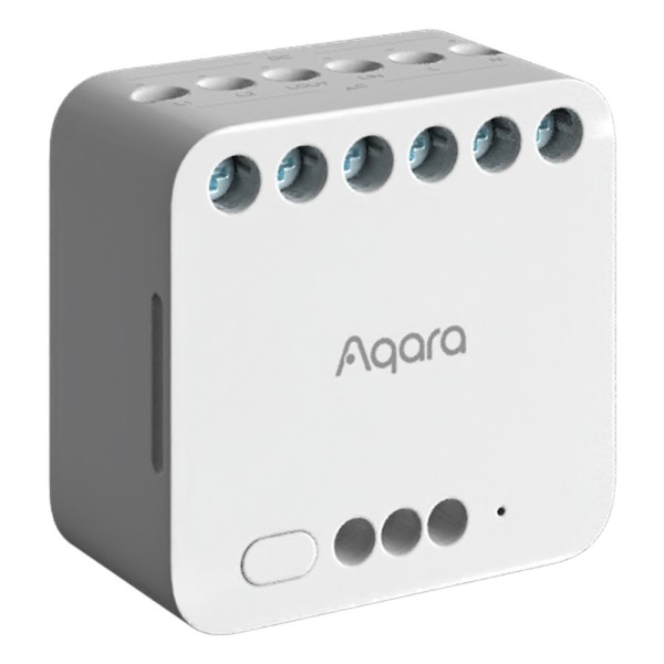 Comprar AQARA AQ-DCM-K01 Aqara Módulo Relé Doble T2  - Zigbee 3.0 / Matter over Zigbee - Control del motor / Monitor energético 