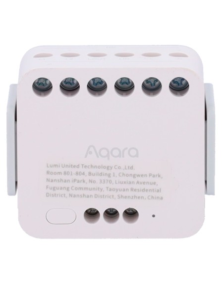 Aqara AQ-DCM-K01 Aqara Módulo de Relay Duplo T2 - Zigbee 3.0 / Matéria sobre Zigbee - Controle do motor / Monitor de energia - R