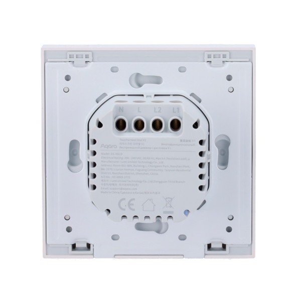 Aqara AQ-DS-K01D Aqara Tela de toque V1 UE - Rotação LCD / Rotação - WiFi / Zigbee / Bluetooth / M