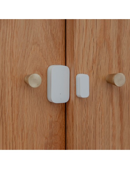Aqara Aq-DW-S03D Aqara porta e sensor de janela T1 - Zigbee 3.0 - Mather Over Zigbee - Requer Aqara Hub - longa bateria D
