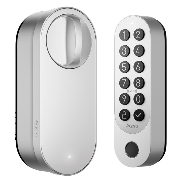 Aqara Aq-El-El-D02D-S Aqara Lock Smart U200 Silver - Matéria sobre Thread / Bluetooth & Amp NFC - Requer Aqara Hub M3 - CO