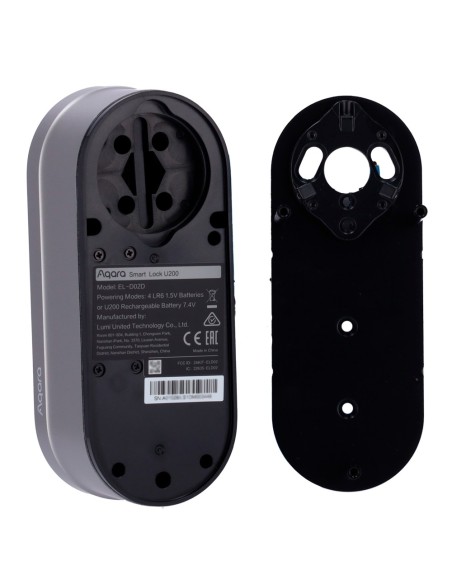 Kaufen AQARA AQ-EL-D02D-S Aqara Smart Lock U200 Silber – Kabelloses Tastenfeld mit KI-Fingerabdruckleser – Installation