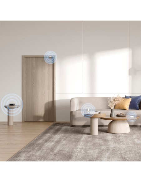 Aqara AQ-HM2-G01 AQAHA HUB M2 - WiFi / Zigbee / Bluetooth / Matéria - Hub / Gateway - LAN Conexão - Controle de alto-falante int