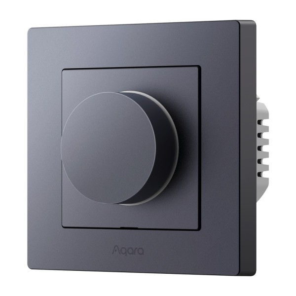 Comprar AQARA AQ-KD-R01D-G Aqara Dimmer Switch H2 EU Gris - Zigbee 3.0 / Thread - Requiere AQARA HUB - Con o Sin Neutro - Compat