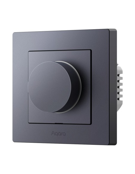 Aqara AQ-KD-R01D-G Aqara Dimmer Interruptor H2 EU Cinza - Zigbee 3.0 / Thread - Requer Aqara Hub - com ou sem neutro - compatíve