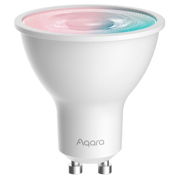 Aqara aq-lb-l03d aqara lâmpada LED T2 (RGB CCT, GU10) - ZigBee 3.0 / Thread / Bluetooth - Matéria de suporte - Requer Aqara Hub 