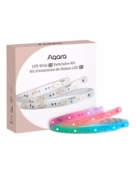 Acquista AQARA AQ-RLSE-K01D Aqara Estensione Striscia LED T1 (1 m) - Zigbee 3.0 / Matter over Zigbee - Richiede AQARA HUB 3.0 - 