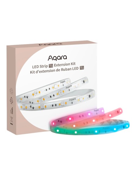 Acheter AQARA AQ-RLSE-K01D Aqara Extension de bande LED T1 (1 m) - Type d’émission lumineuse : LED adressable RGBI - Plage de te