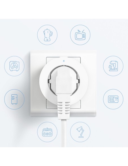 Comprar AQARA AQ-SP-EUC01 Aqara Enchufe Inteligente EU - Monitorización en tiempo real del consumo - Soporta electrodomésticos p