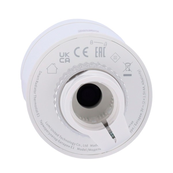 Acheter AQARA AQ-SRTS-A01 Thermostat de radiateur Aqara E1 - Écran LED couleur rétroéclairé - Tête thermostatique intelligente