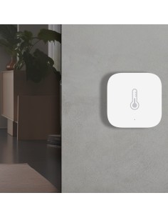 Aqara AQ-Th-S02D Aqara Temperatura e umidade sensor T1 - Zigbee 3.0 - Dados Históricos - Requer Aqara Hub - Bateria 2 anos  2