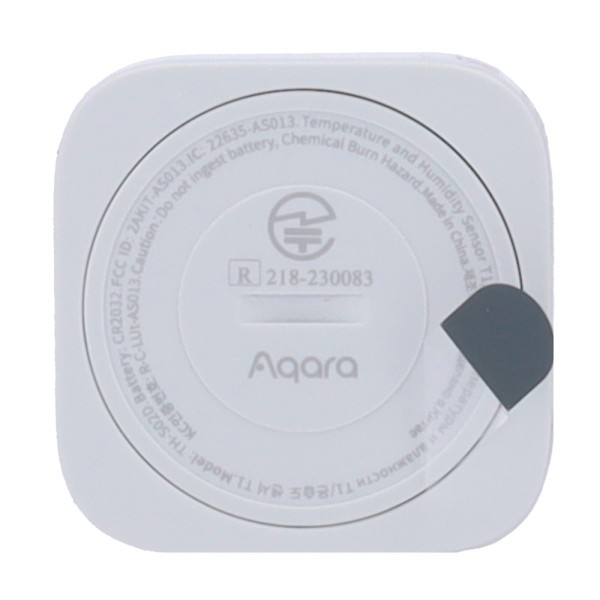 Comprar AQARA AQ-TH-S02D Aqara Sensor de Temperatura y Humedad T1 - Zigbee 3.0  - Datos históricos - Requiere AQARA HUB - Baterí