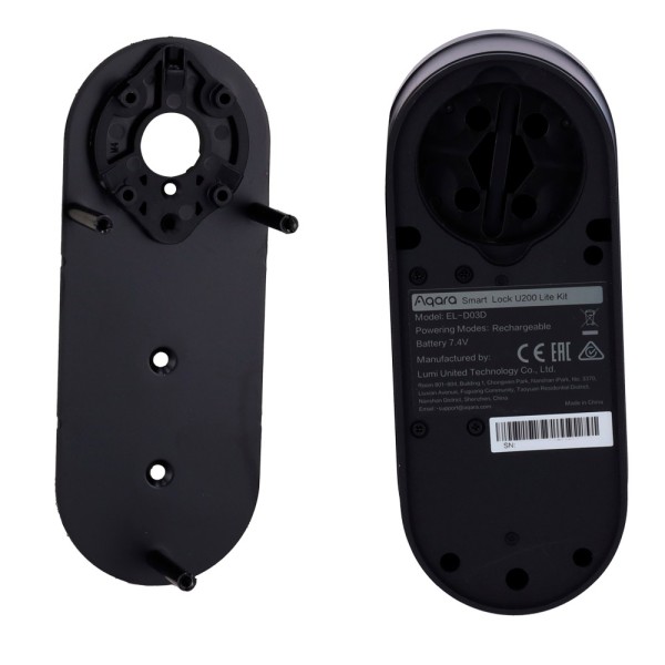 Aqara AQ-U200-Lite-Kit-B Aqara Bloqueio Inteligente U200 Lite Preto - Matéria Sobre Thread / Bluetooth & Amp NFC - Requer Aqara 