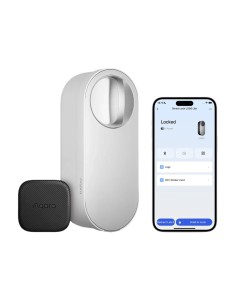 Kaufen AQARA AQ-U200-LITE-KIT-W Aqara Smart Lock U200 Lite Silber – Entsperren von außen mittels Karten/Tags NFC –