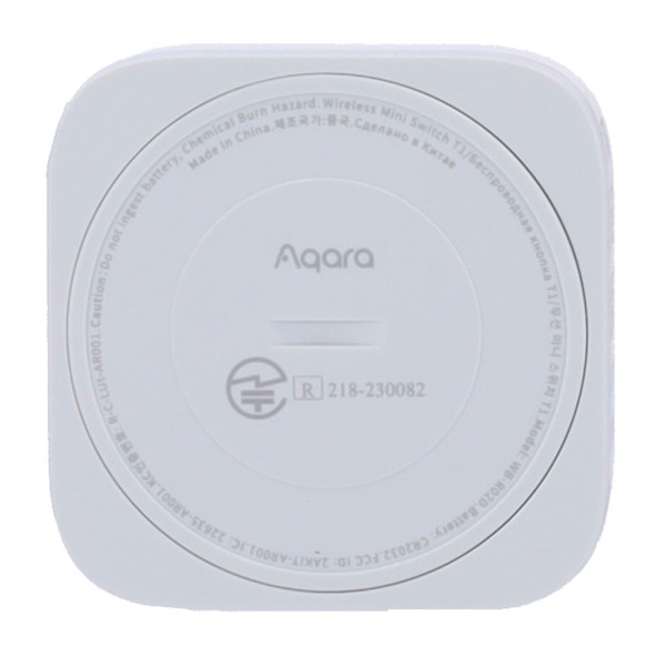 Comprar AQARA AQ-WB-R02D Aqara Boton Inalambrico Individual T1 - Zigbee 3.0  - Matter over Zigbee - Requiere  AQARA HUB - 3 Acci