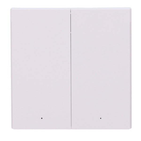 Comprar AQARA AQ-WRS-R02 Aqara Interruptor Inalámbrico H1 Doble - Zigbee 3.0  - Requiere  AQARA HUB - 7 Acciones Configurables -