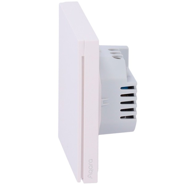 Comprar AQARA AQ-WS-EUK03 Aqara Interruptor Inteligente de Pared H1 - Zigbee 3.0  - Requiere AQARA HUB - Con Neutro / Protección