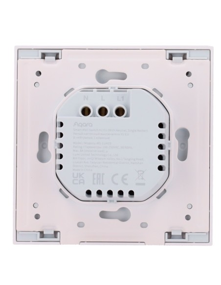 Kaufen AQARA AQ-WS-EUK03 Aqara Intelligenter Wandschalter H1 – Steuert 1 Beleuchtungskreis mit bis zu 8A – Erfordert