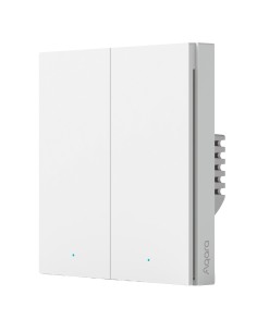 Acheter AQARA AQ-WS-EUK04 Interrupteur mural intelligent Aqara H1 - Contrôle 2 circuits d’éclairage indépendants - Nécessite un 