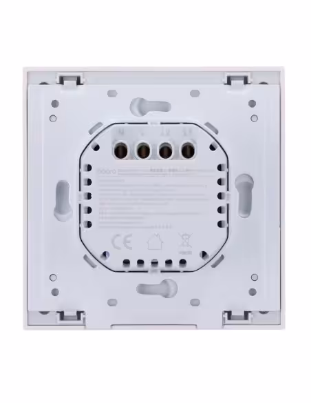 Acquista AQARA AQ-WS-K02D Aqara Interruttore con schermo V1 EU - Schermo LCD / 2 Canali - Hub Aqara necessario - Matter over Zig