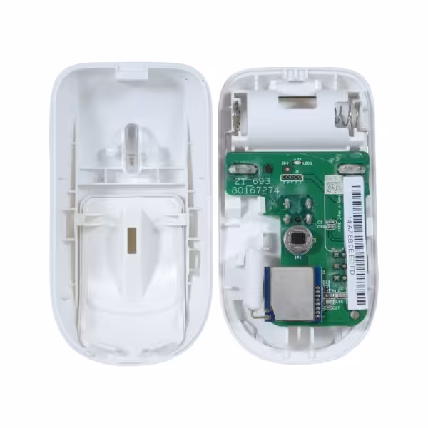 Comprar BRANDED ARD1611-W Detector PIR Branded - Inalámbrico 433MHz - Antena interna - Alcance 150m - Rango 10 m / Ángulo 15º - 