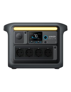Anker Asox-C1000X Bateria portátil Anker Solix - Grande capacidade 1056Wh - Saída de potência 1800W - Saídas e formas de recarga
