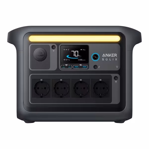 Comprar ANKER - SOLIX ASOX-C1000X Batería portátil Anker Solix - Gran capacidad 1056Wh - Potencia salida 1800W - Salidas y forma