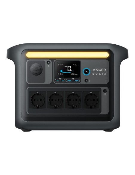 Anker Asox-C1000X Bateria portátil Anker Solix - Grande capacidade 1056Wh - Saída de potência 1800W - Saídas e formas de recarga