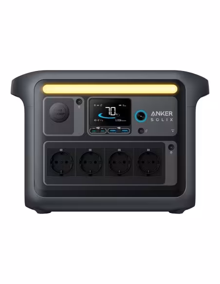 Comprar ANKER - SOLIX ASOX-C1000X Batería portátil Anker Solix - Gran capacidad 1056Wh - Potencia salida 1800W - Salidas y forma