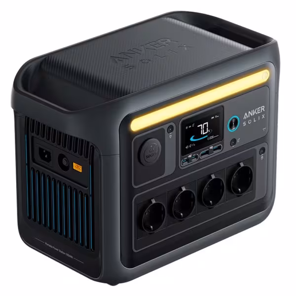Comprar ANKER - SOLIX ASOX-C1000X Batería portátil Anker Solix - Gran capacidad 1056Wh - Potencia salida 1800W - Salidas y forma