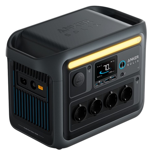 Acquista ANKER - SOLIX ASOX-C1000X Batteria portatile Anker Solix - Grande capacità 1056Wh - Potenza in uscita 1800W - Uscite e 