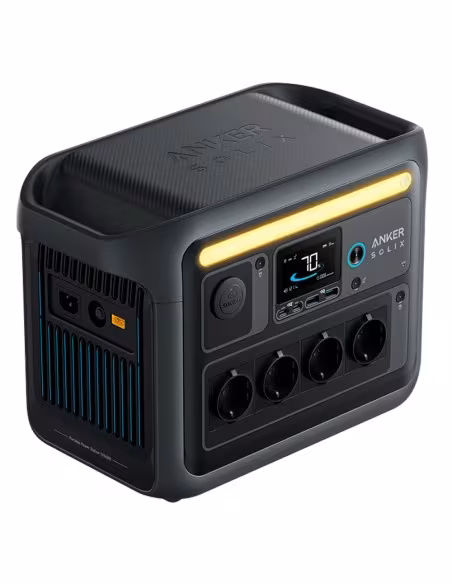 Comprar ANKER - SOLIX ASOX-C1000X Batería portátil Anker Solix - Gran capacidad 1056Wh - Potencia salida 1800W - Salidas y forma