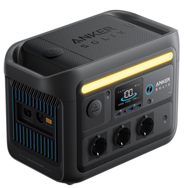 Comprar ANKER ASOX-C800X Batería portátil Anker Solix - Gran capacidad 768Wh - Potencia salida 1200W - Salidas y formas de recar