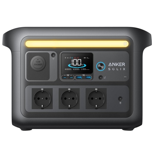 Comprar ANKER - SOLIX ASOX-C800X Batería portátil Anker Solix - Gran capacidad 768Wh - Potencia salida 1200W - Salidas y formas 