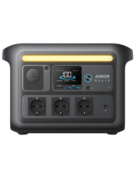 Anker ASOX-C800X Battery Battery Ancer Solix - Grande Capacidade de 768Wh - Saída de potência 1200W - várias saídas e formulário