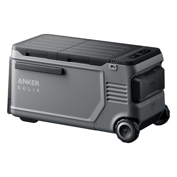 Anker Asox-Cooler2-58L Arker Solix Portátil Geladeira - Volume 58L - Com Rodas - Múltiplas Recarga Saídas e Formulários - Bateri