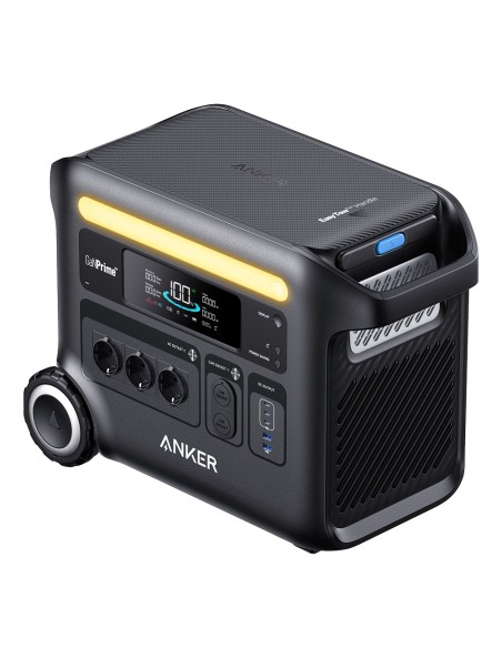 Comprar ANKER ASOX-F2600 Batería portátil Anker Solix - Gran capacidad 2560Wh - Potencia salida 2400W - Salidas y formas de reca