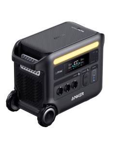 Anker Asox-F2600 Battery Portátil Solix Anker - Grande Capacidade 2560Wh - Saída de potência 2400W - Saídas e formas de recarga 2