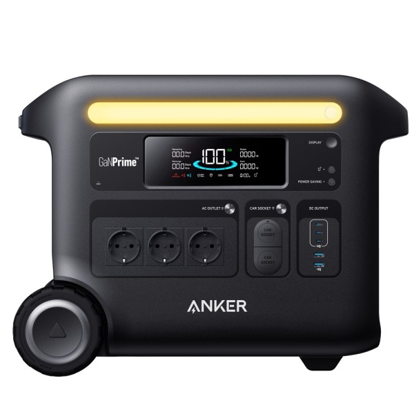 Comprar ANKER ASOX-F2600 Batería portátil Anker Solix - Gran capacidad 2560Wh - Potencia salida 2400W - Salidas y formas de reca