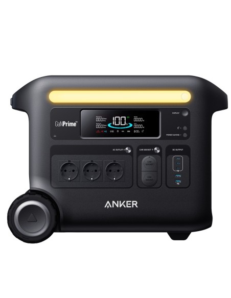 Comprar ANKER ASOX-F2600 Batería portátil Anker Solix - Gran capacidad 2560Wh - Potencia salida 2400W - Salidas y formas de reca