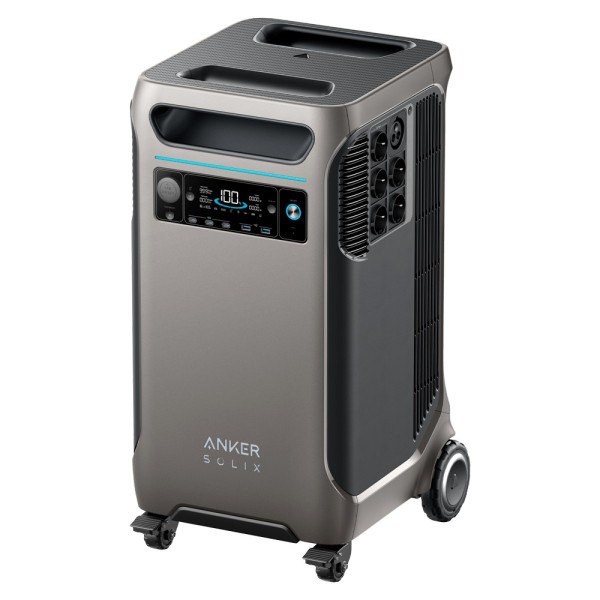 Anker Asox-F3800 Bateria portátil Anker Solix - grande capacidade 3840Wh - Saída de potência 6000W - Saídas e formas de recarga