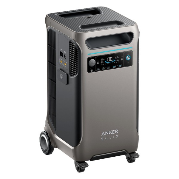 Anker Asox-F3800 Bateria portátil Anker Solix - grande capacidade 3840Wh - Saída de potência 6000W - Saídas e formas de recarga