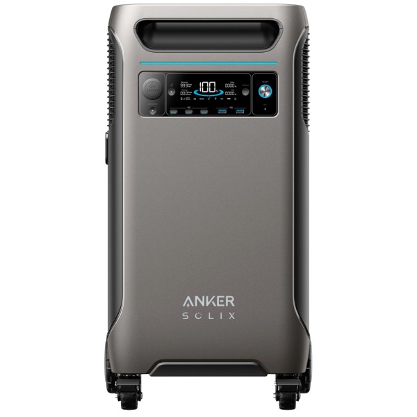 Anker Asox-F3800 Bateria portátil Anker Solix - grande capacidade 3840Wh - Saída de potência 6000W - Saídas e formas de recarga