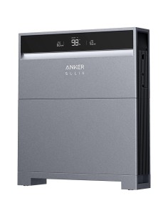 Anker Asox-H6K-1XB5 Pack Inversor + Battery Anker Solix - Inversor Asax-H6k Unther-fase - Power 6000W - 2 MPPT - Batimentos de B