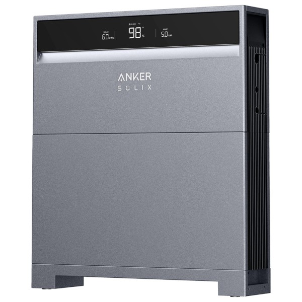 Acheter ANKER - Pack onduleur + batterie Anker Solix SOLIX ASOX-H8K-1XB5 - Onduleur triphasé ASOX-H8K - Puissance 8000 W - 2 ent