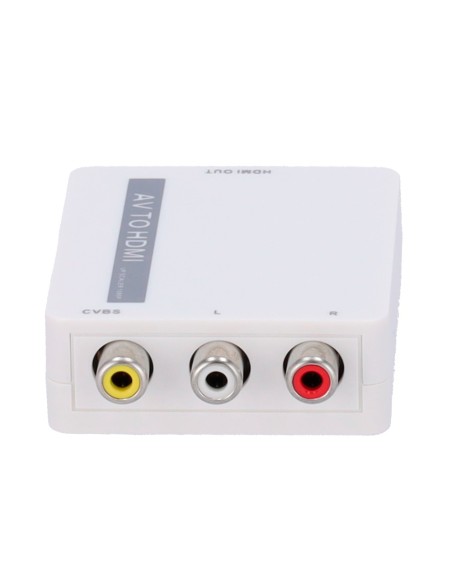 Acheter OEM AV-HDMI-CONVERTER Convertisseur AV vers HDMI - 1 entrée AV - 1 sortie HDMI - Résolution de sortie 1080p - Résolution