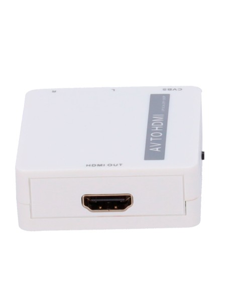 Acheter OEM AV-HDMI-CONVERTER Convertisseur AV vers HDMI - 1 entrée AV - 1 sortie HDMI - Résolution de sortie 1080p - Résolution