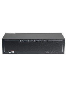 OEM BA608P-HD Video Balun 4n1 (HDTVI, HDCVI, AHD e CVBS) - 8 canais passivos - Inclui 8 BA612P-HAC - BNC e RJ45 - ALCA 2