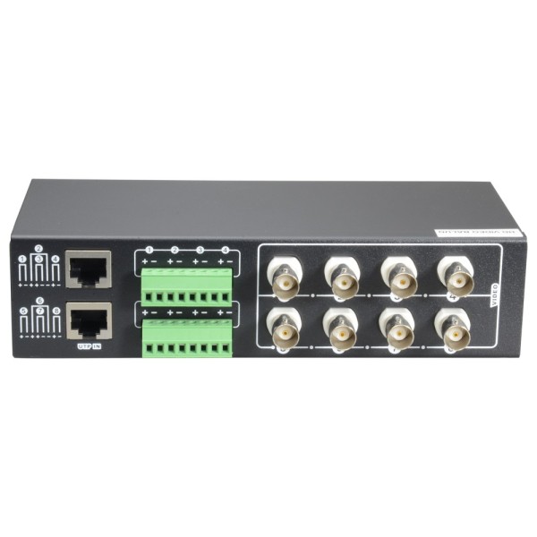 Acheter OEM BA608P-HD Video Balun 4N1 (HDTVI, HDCVI, AHD et CVBS) - 8 canaux passifs - Inclut 8 BA612P-HAC - Connexion BNC et RJ