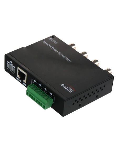 Kaufen OEM BA614P-HAC Video-Balun für HDTVI / HDCVI / AHD / CVBS – 4 passive Kanäle – inkl. 4 BA612P-HAC – BNC- und RJ-Anschluss